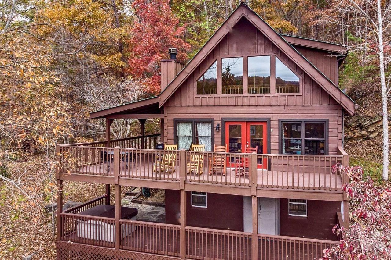 Pigeon Forge Scenic Solitude With Private Hot Tub! Esterno foto