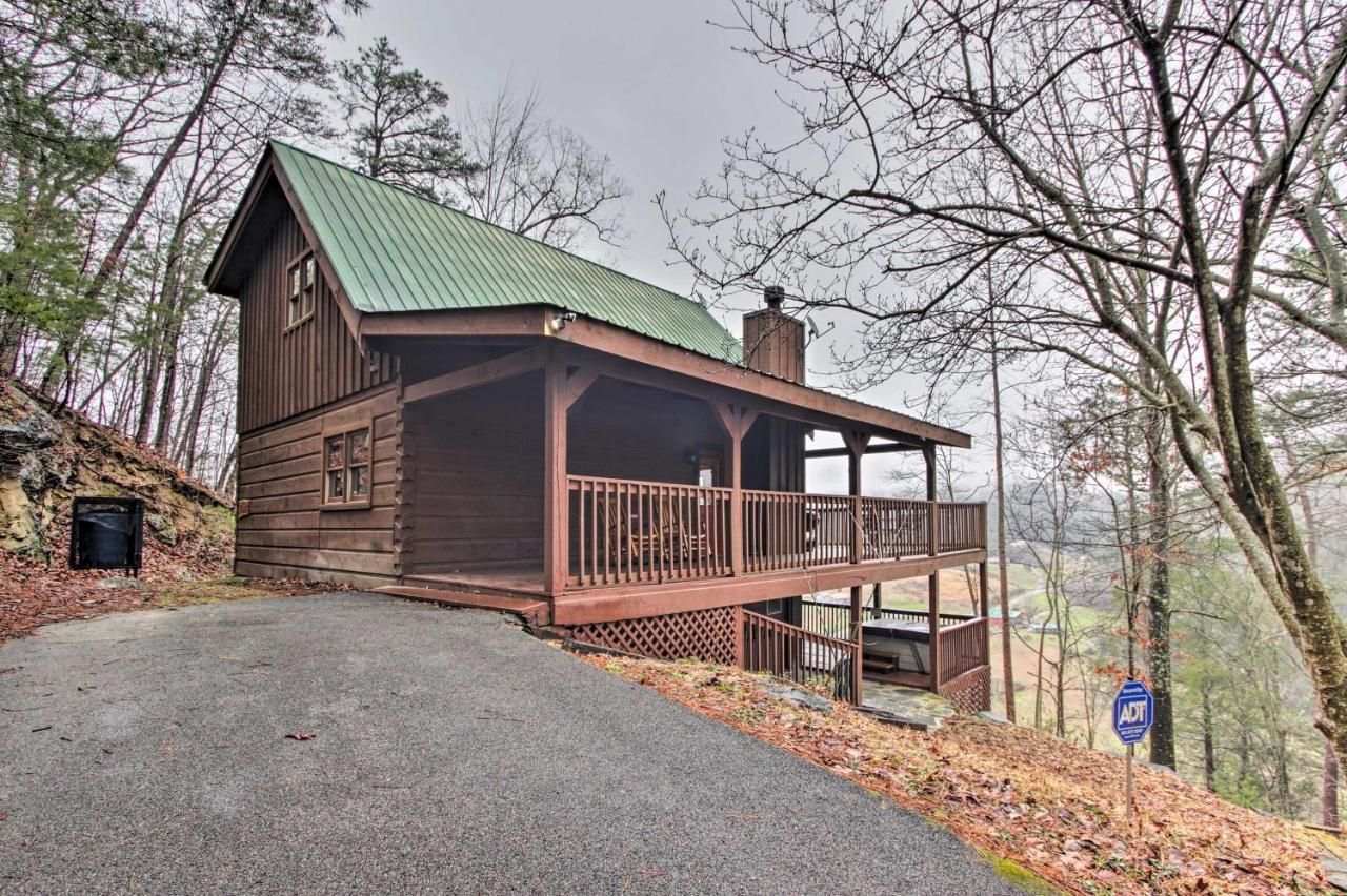 Pigeon Forge Scenic Solitude With Private Hot Tub! Esterno foto
